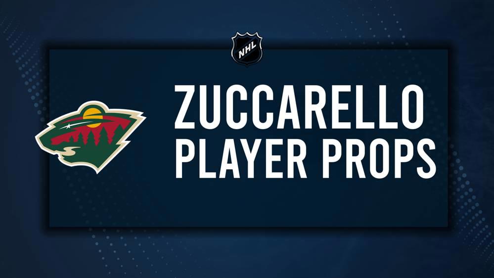 Mats Zuccarello Player Prop Bets for the Wild vs. Ducks Game - November 8