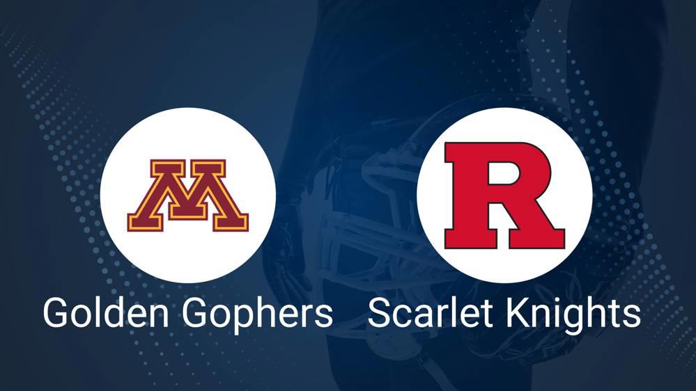 Minnesota vs. Rutgers Predictions & Picks: Odds, Moneyline, Spread - Saturday, Nov. 9