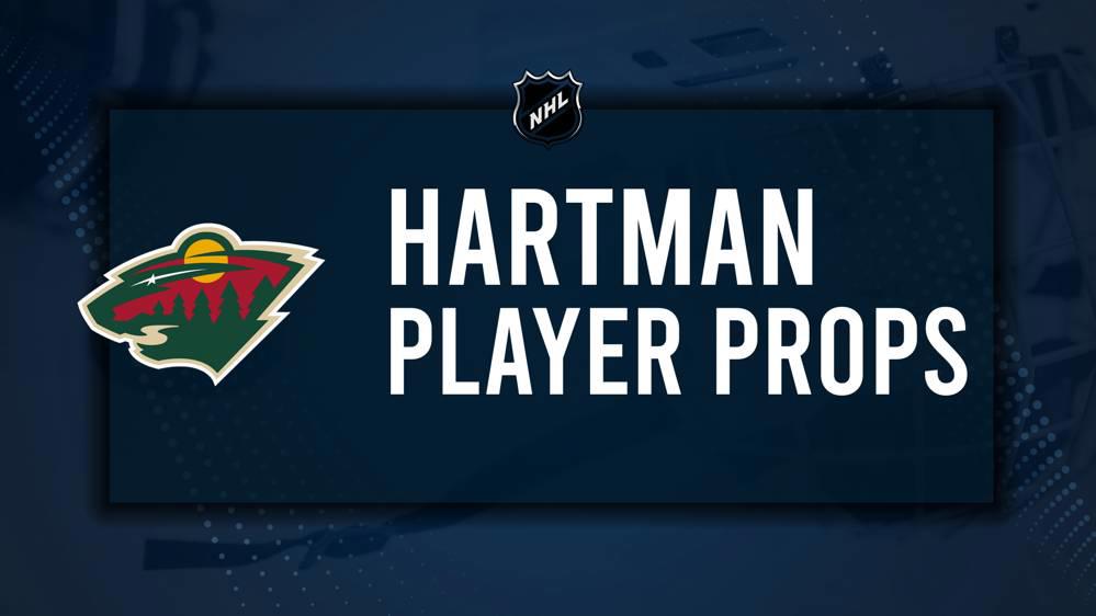 Ryan Hartman Player Prop Bets for the Wild vs. Blues Game - November 19