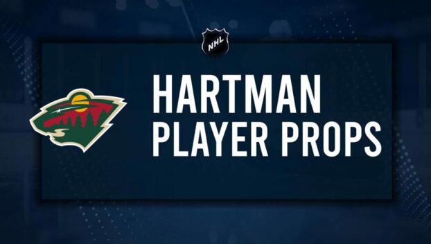 Ryan Hartman Player Prop Bets for the Wild vs. Ducks Game - November 8