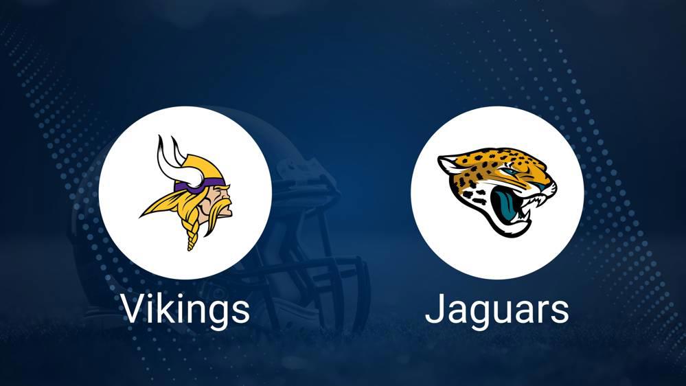 Vikings vs. Jaguars Predictions & Picks: Odds, Moneyline, Spread - Week 10