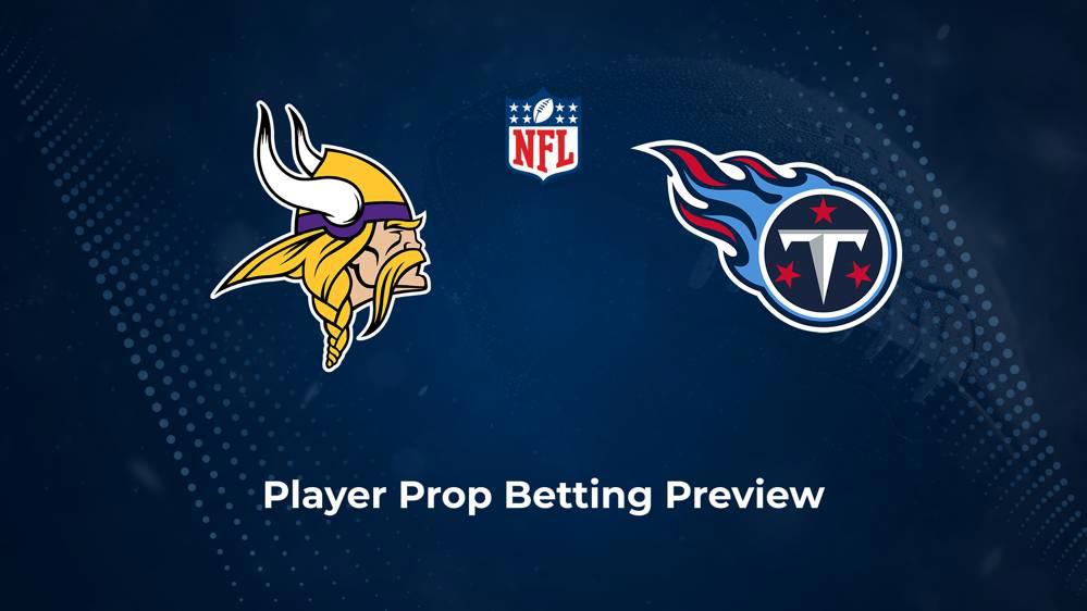 Vikings vs. Titans Player Props & Odds – Week 11