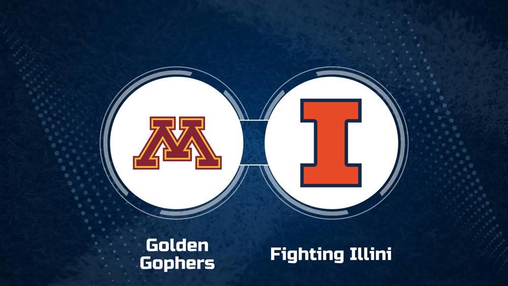 Where to Watch Minnesota vs. Illinois on TV or Streaming Live - Nov. 2