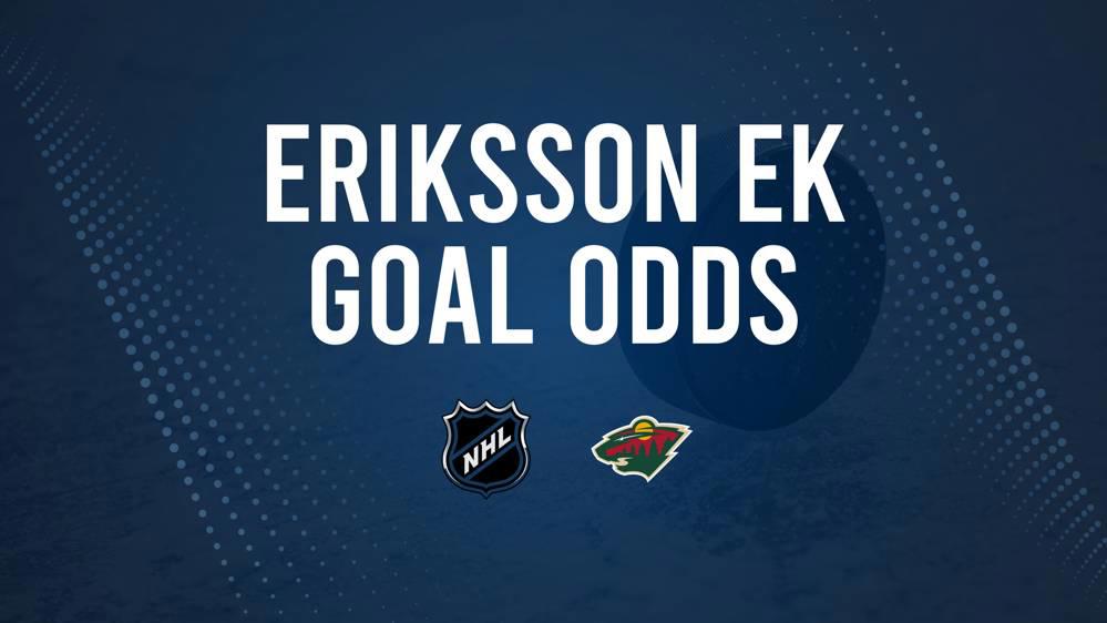 Will Joel Eriksson Ek Score a Goal Against the Lightning on November 1?