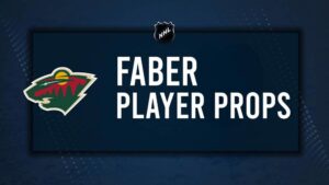 Brock Faber Player Prop Bets for the Wild vs. Ducks Game - December 6