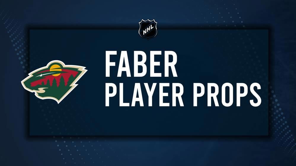 Brock Faber Player Prop Bets for the Wild vs. Flyers Game - December 14