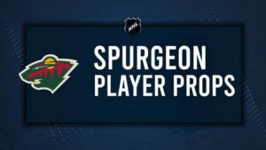 Jared Spurgeon Player Prop Bets for the Wild vs. Oilers Game - December 12