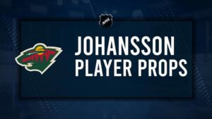 Marcus Johansson Player Prop Bets for the Wild vs. Canucks Game - December 3