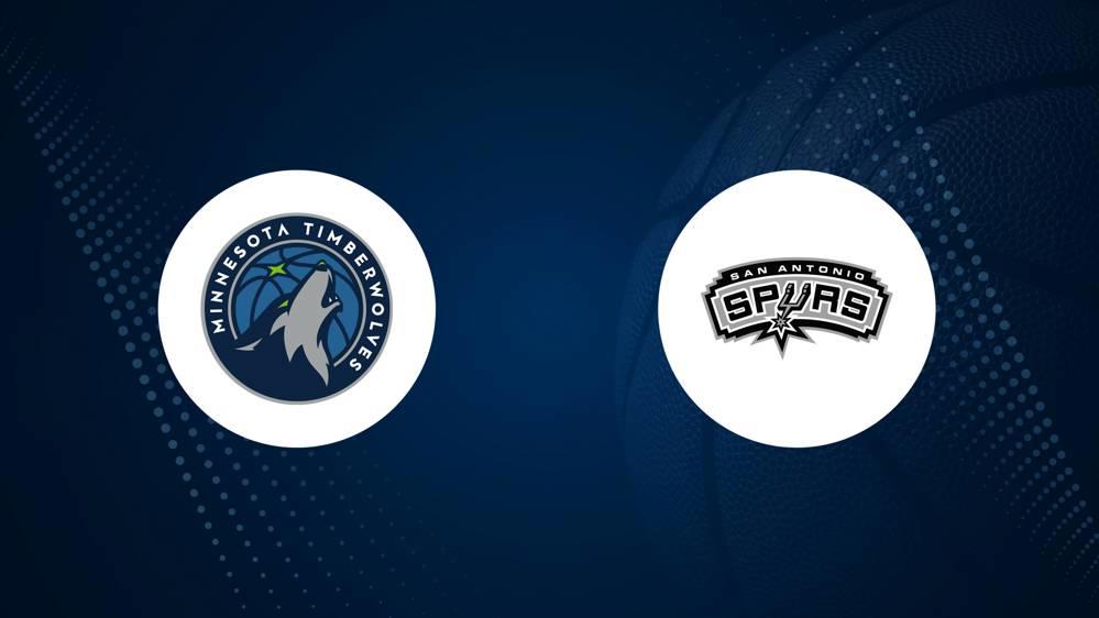 NBA Best Bets: Timberwolves vs. Spurs Picks for December 29