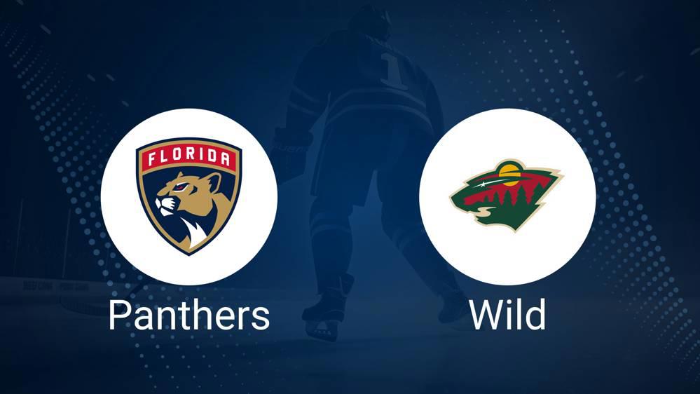 Where to Watch Florida Panthers vs. Minnesota Wild on TV or Streaming Live - December 18