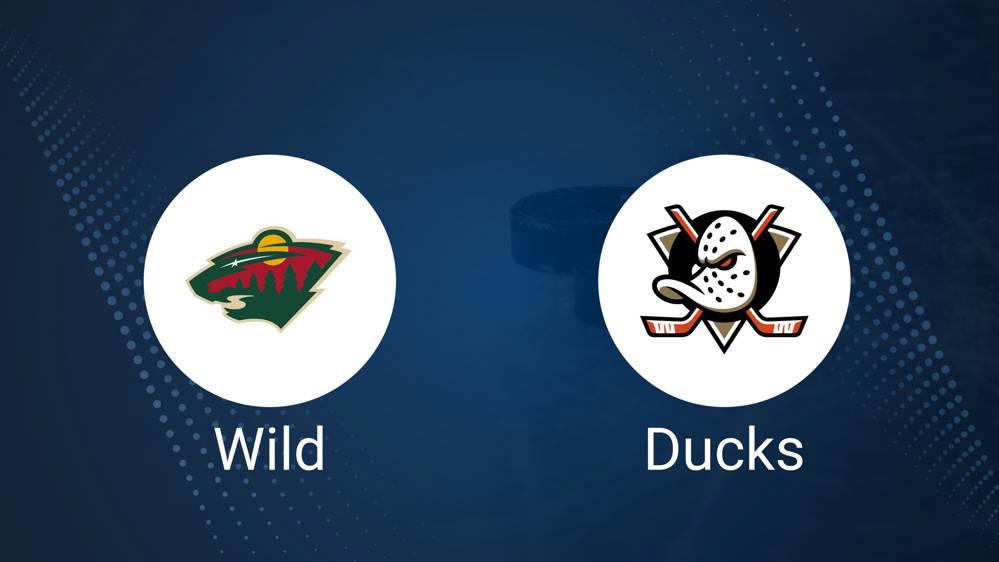 Where to Watch Minnesota Wild vs. Anaheim Ducks on TV or Streaming Live - December 6