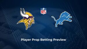 Vikings vs. Lions Player Props & Odds – Week 18