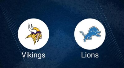 Vikings vs. Lions Predictions & Picks: Odds, Moneyline, Spread - Sunday Night Football Week 18