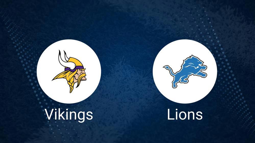 Vikings vs. Lions Predictions & Picks: Odds, Moneyline, Spread - Sunday Night Football Week 18