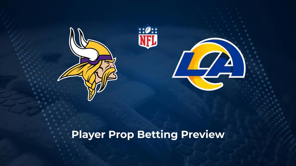 Vikings vs. Rams Player Props & Odds – NFC Wild Card