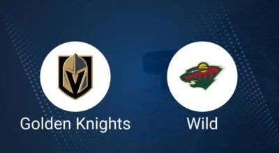 Where to Watch Vegas Golden Knights vs. Minnesota Wild on TV or Streaming Live - January 12