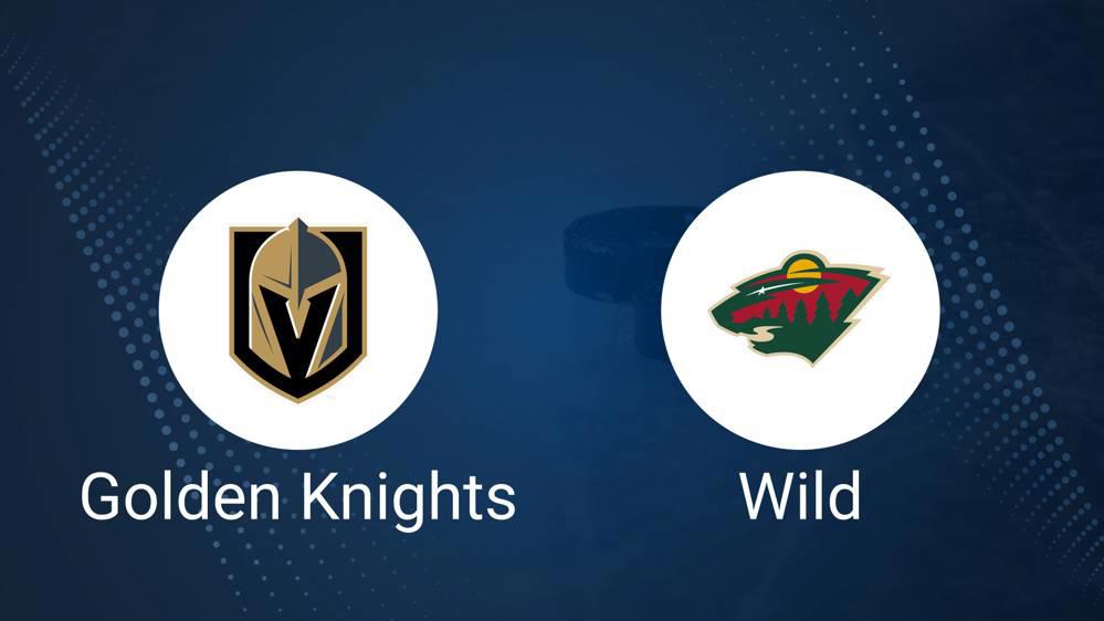 Where to Watch Vegas Golden Knights vs. Minnesota Wild on TV or Streaming Live - January 12